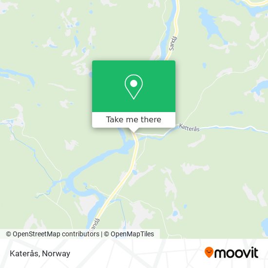 Katerås map