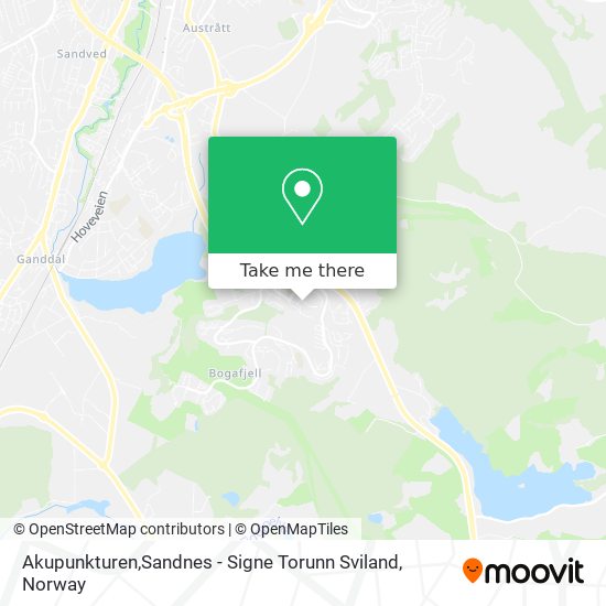 Akupunkturen,Sandnes - Signe Torunn Sviland map