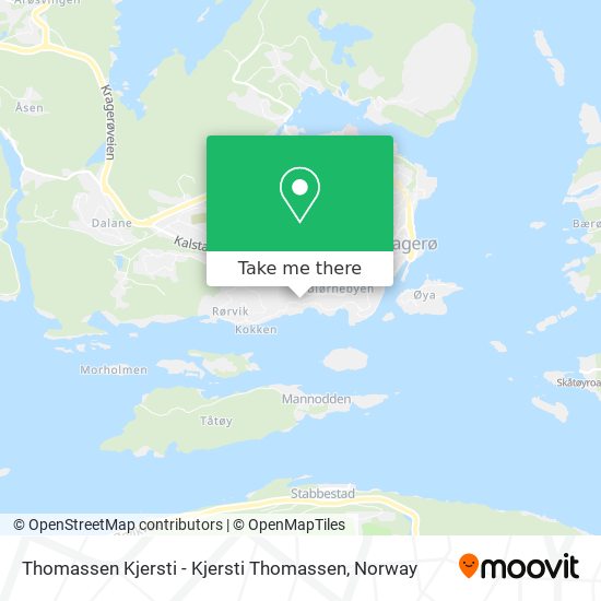 Thomassen Kjersti - Kjersti Thomassen map