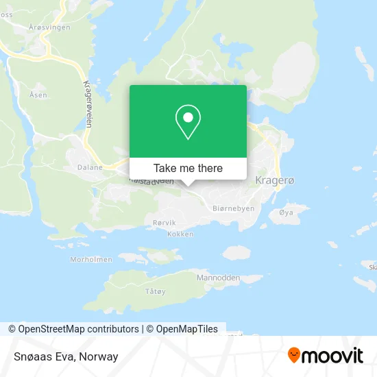 Snøaas Eva map