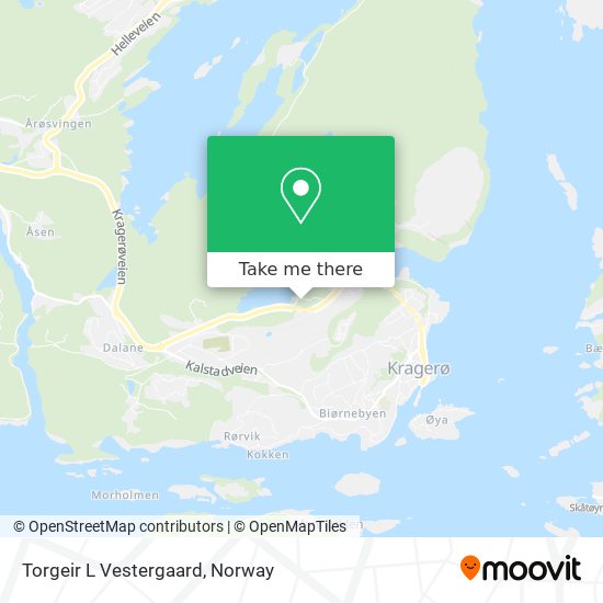 Torgeir L Vestergaard map