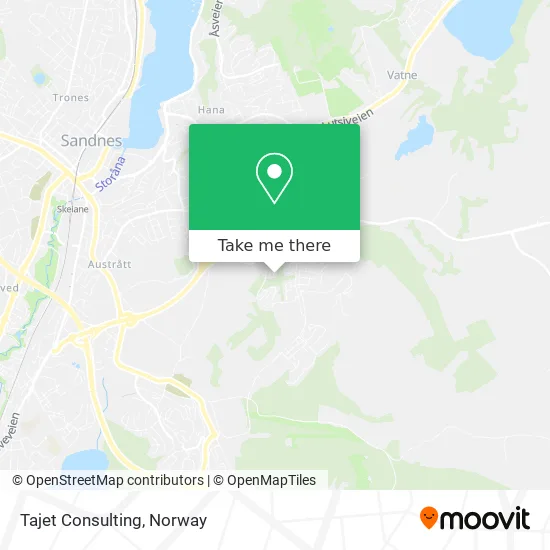 Tajet Consulting map