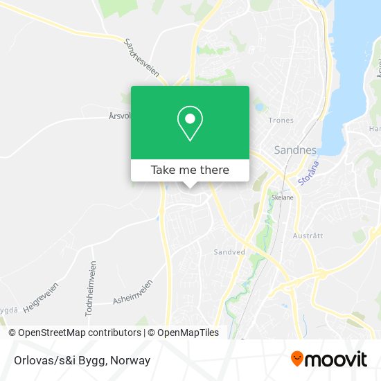 Orlovas/s&i Bygg map