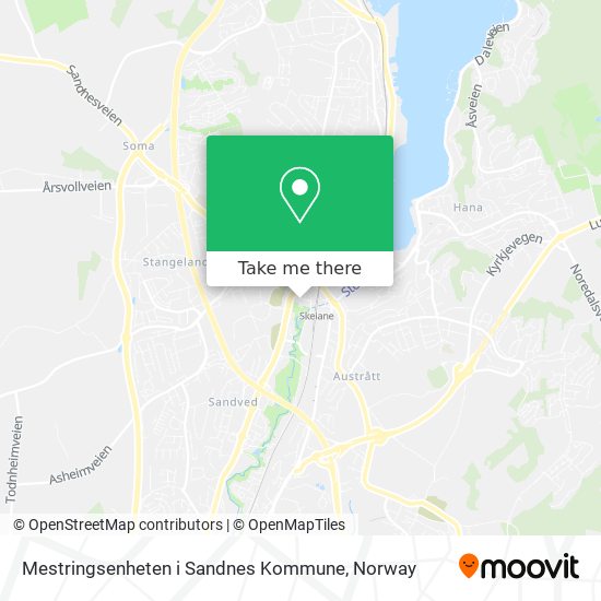 Mestringsenheten i Sandnes Kommune map