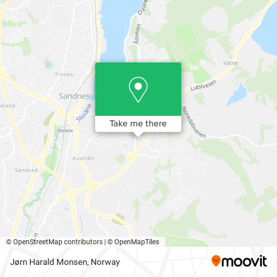 Jørn Harald Monsen map