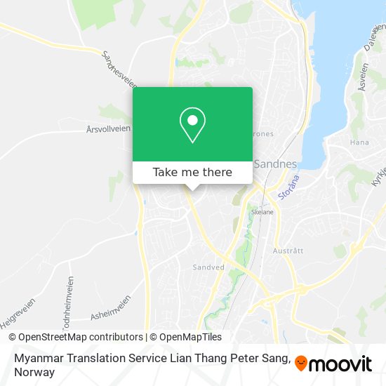 Myanmar Translation Service Lian Thang Peter Sang map