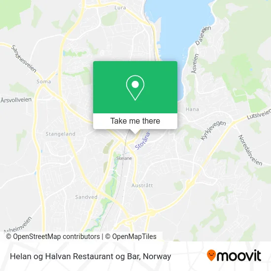 Helan og Halvan Restaurant og Bar map