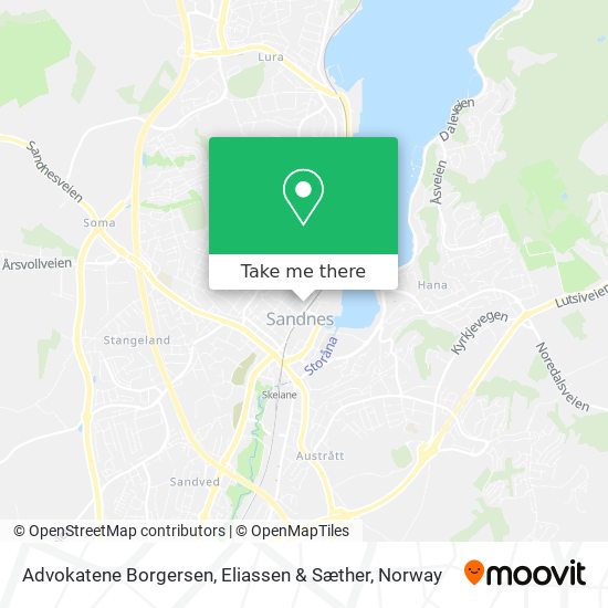 Advokatene Borgersen, Eliassen & Sæther map