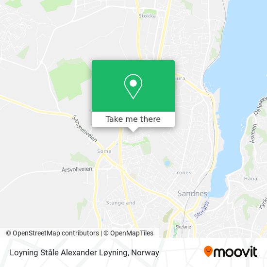 Loyning Ståle Alexander Løyning map