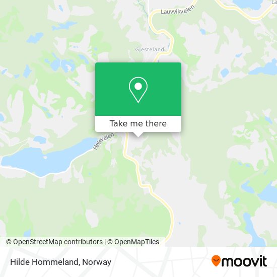 Hilde Hommeland map