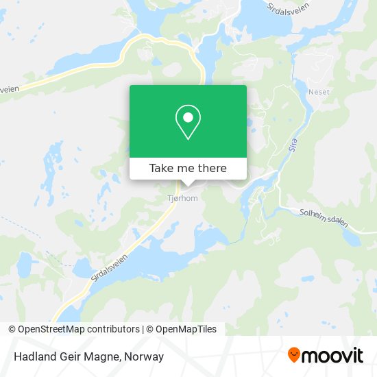 Hadland Geir Magne map