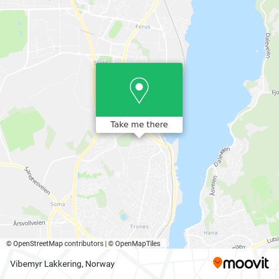 Vibemyr Lakkering map