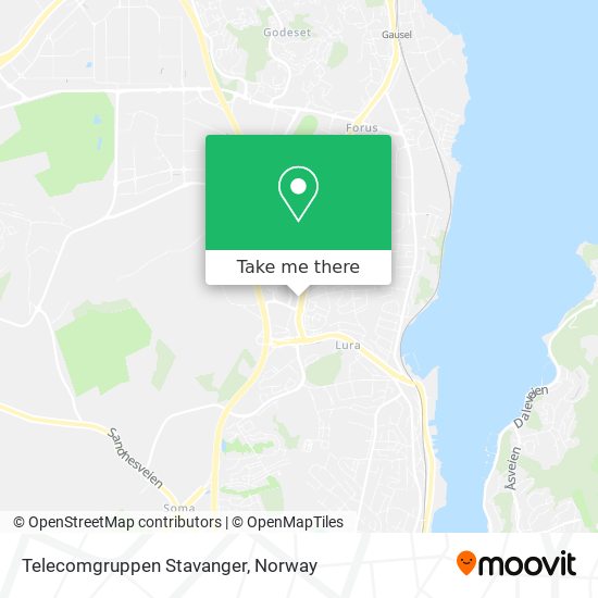 Telecomgruppen Stavanger map