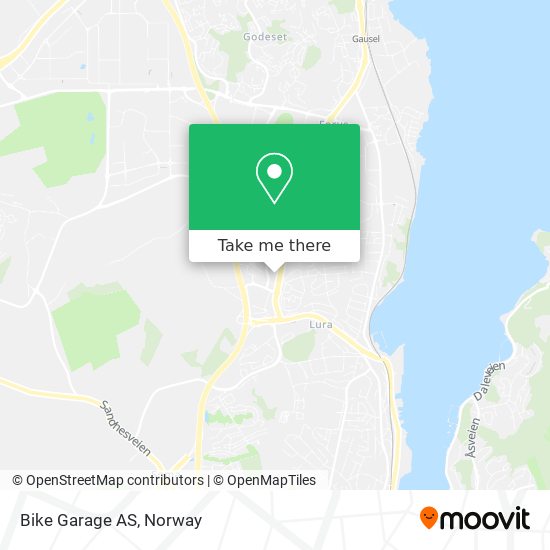 Bike Garage AS map
