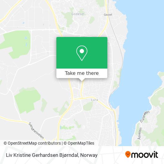 Liv Kristine Gerhardsen Bjørndal map