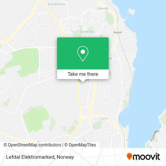 Lefdal Elektromarked map