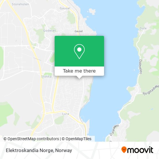 Elektroskandia Norge map