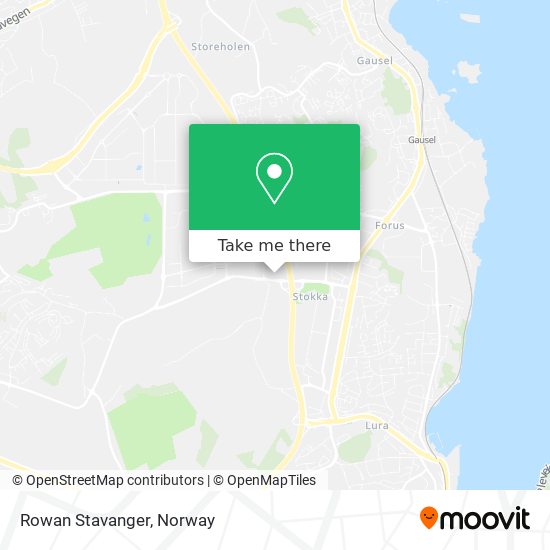 Rowan Stavanger map