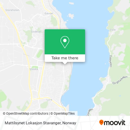 Mattilsynet Lokasjon Stavanger map