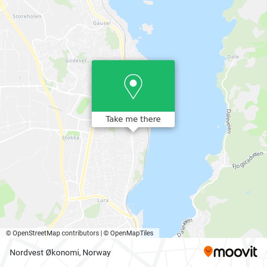 Nordvest Økonomi map