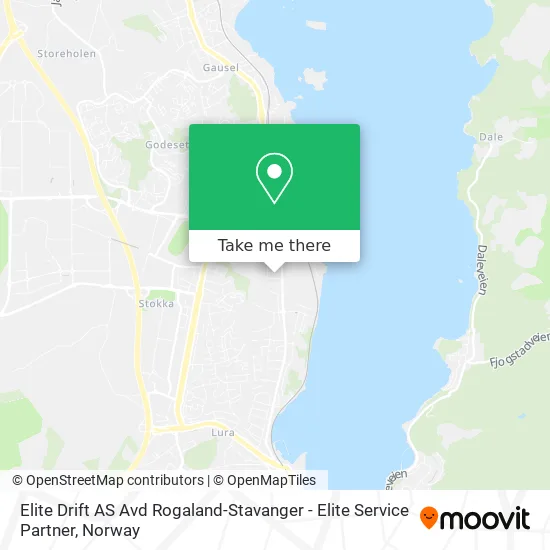 Elite Drift AS Avd Rogaland-Stavanger - Elite Service Partner map