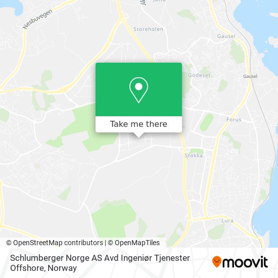 Schlumberger Norge AS Avd Ingeniør Tjenester Offshore map