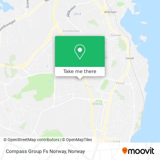 Compass Group Fs Norway map