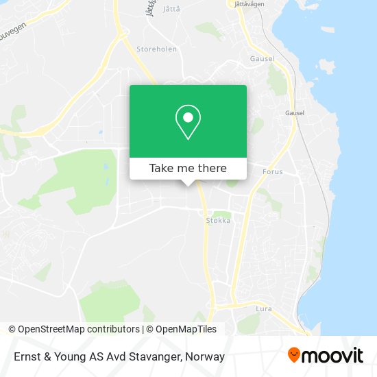 Ernst & Young AS Avd Stavanger map