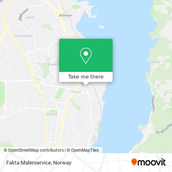 Fakta Malerservice map