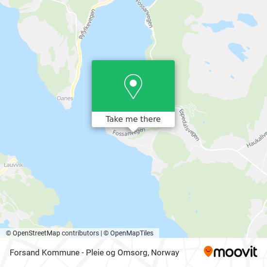 Forsand Kommune - Pleie og Omsorg map