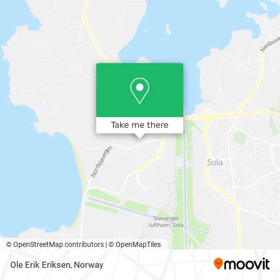 Ole Erik Eriksen map