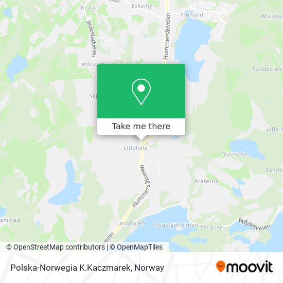 Polska-Norwegia K.Kaczmarek map