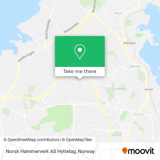 Norsk Hammerverk AS Hyttelag map