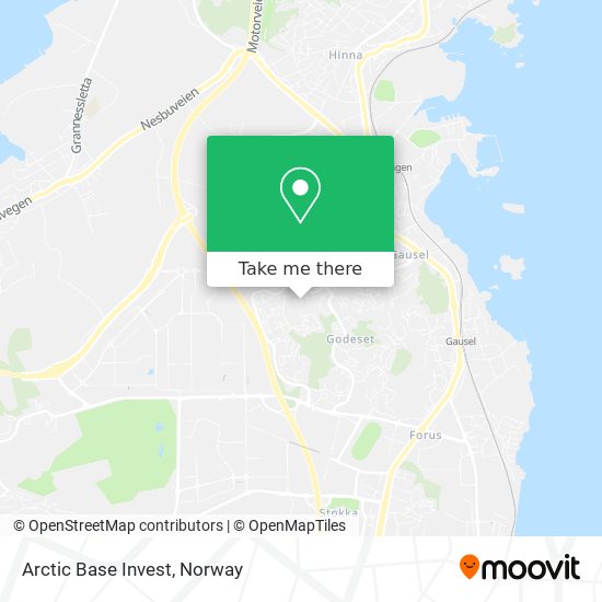 Arctic Base Invest map