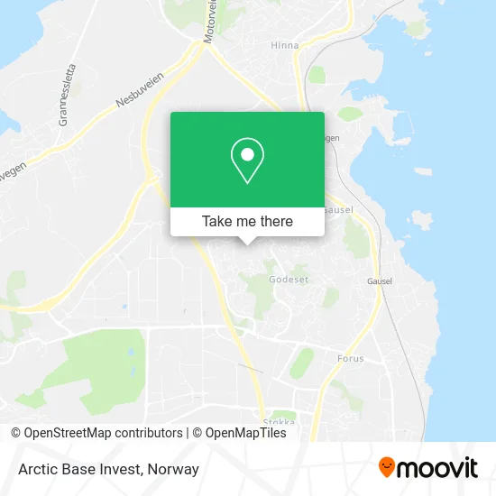 Arctic Base Invest map