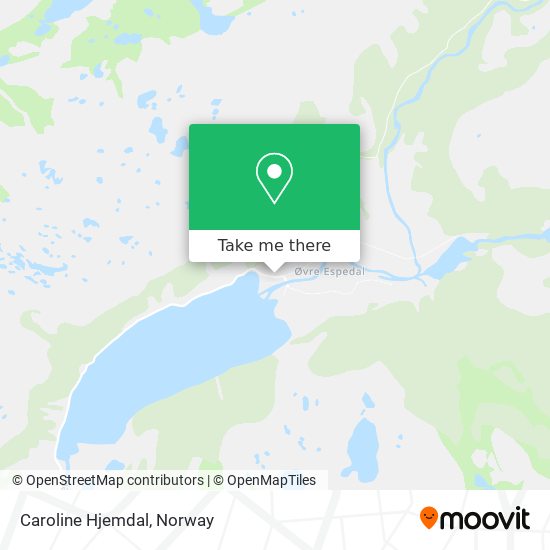 Caroline Hjemdal map