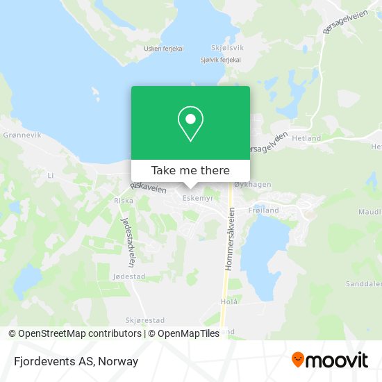 Fjordevents AS map