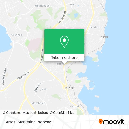 Rusdal Marketing map