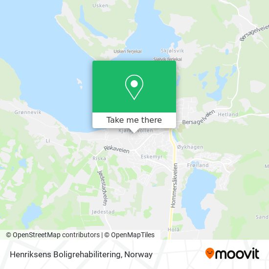 Henriksens Boligrehabilitering map