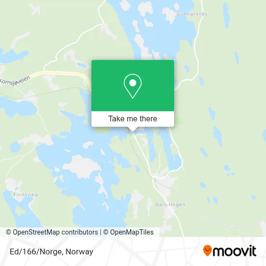 Ed/166/Norge map