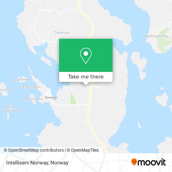 Intelliserv Norway map