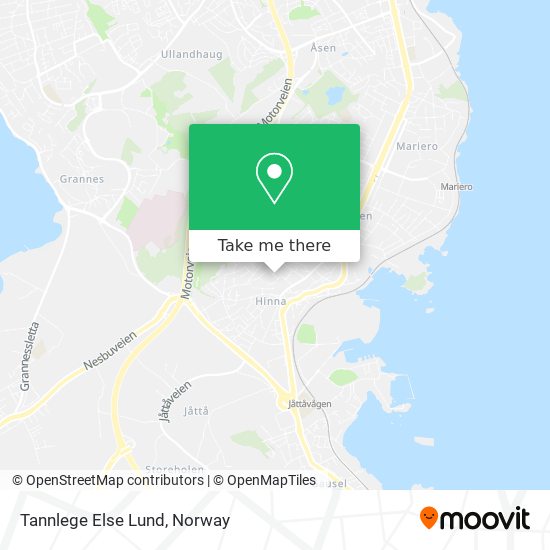 Tannlege Else Lund map