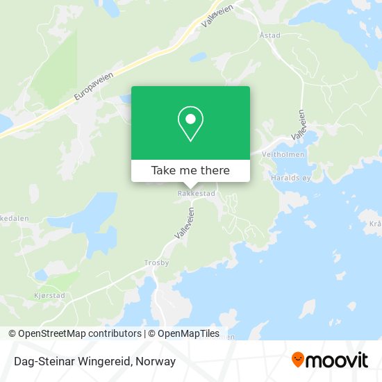 Dag-Steinar Wingereid map