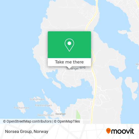 Norsea Group map