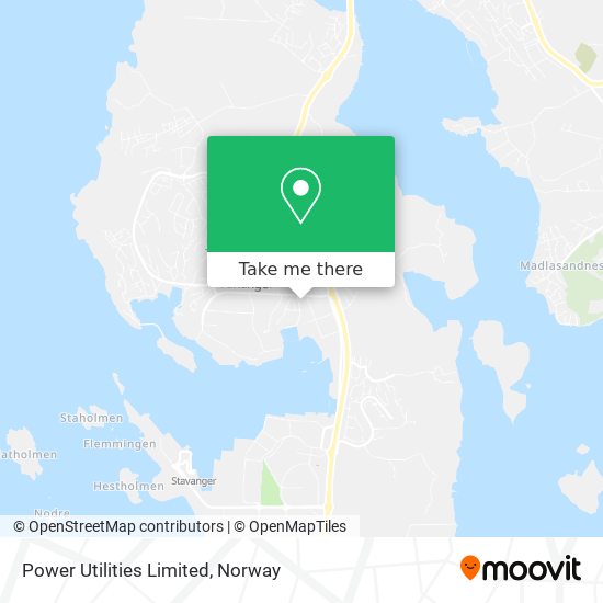 Power Utilities Limited map