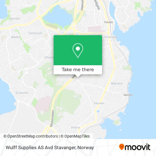 Wulff Supplies AS Avd Stavanger map