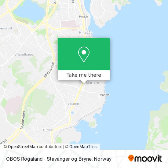 OBOS Rogaland - Stavanger og Bryne map
