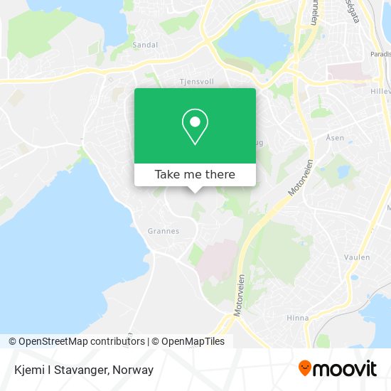Kjemi I Stavanger map