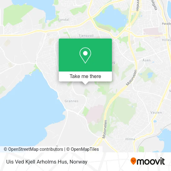Uis Ved Kjell Arholms Hus map