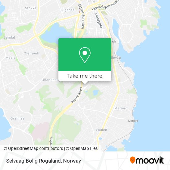 Selvaag Bolig Rogaland map